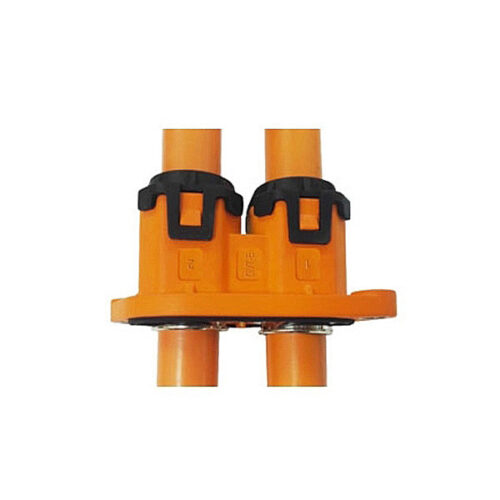2-core plastic via connector