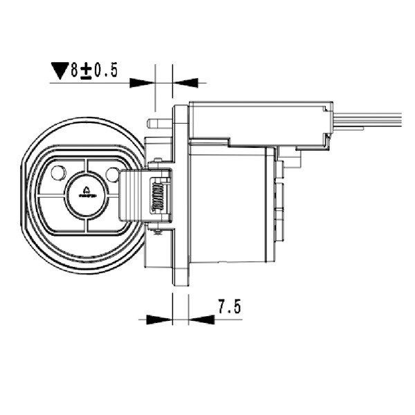 AC charging socket