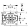 AC charging socket