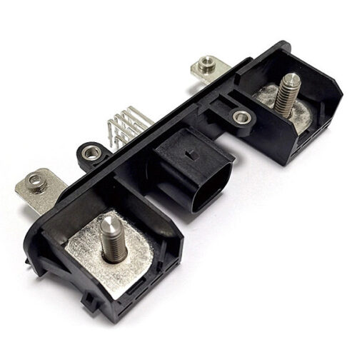 Combined power connector-(2+8) core