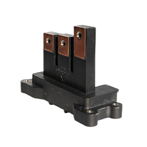 Electronic control copper bar assembly