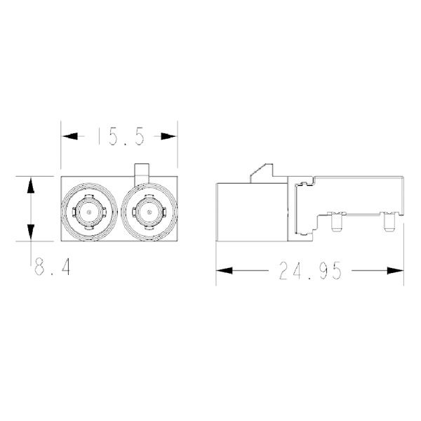 FAKRA connector - Board end