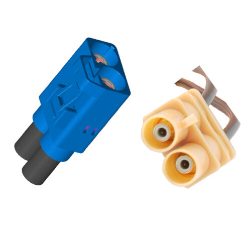 FAKRA dual connector