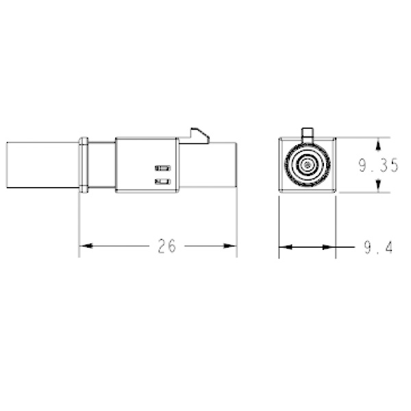 FAKRA single head connector