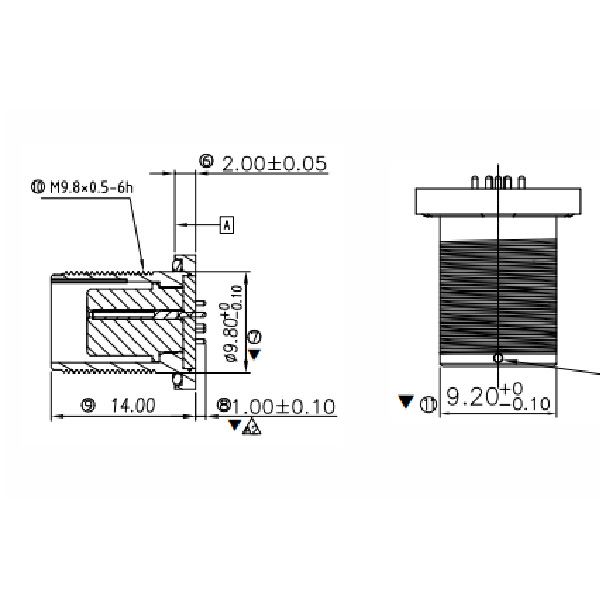 GA Series-11-pin Aviation Connector