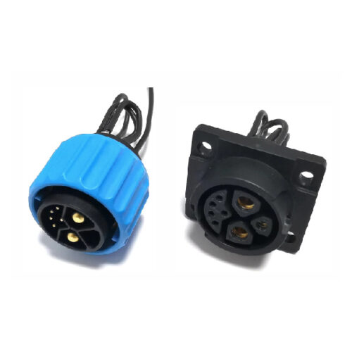 GD Series - Combined Power Connector - (2+1+5) Cores