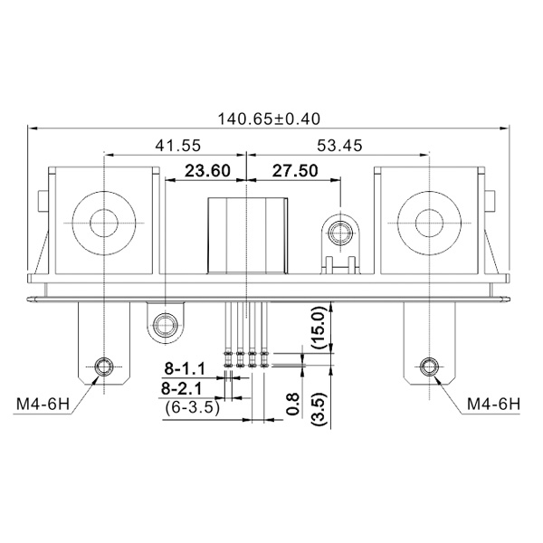 GD Series - Combined Power Connector - (2+8) Cores