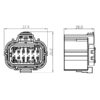 GE Series-12-core cylinder connector