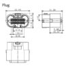 GE Series-18/26-core double-row signal connector