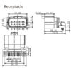 GE Series-18/26-core double-row signal connector