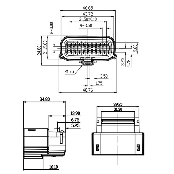 GE Series-20-core Low Voltage Connector
