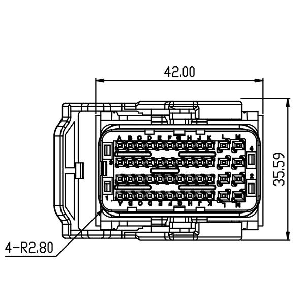 GE Series-32-core Low Voltage Connector-Socket+Plug
