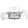 GE Series-32-core Low Voltage Connector-Socket+Plug