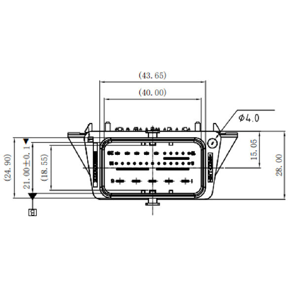 GE Series-32-core Low Voltage Connector-Socket+Plug
