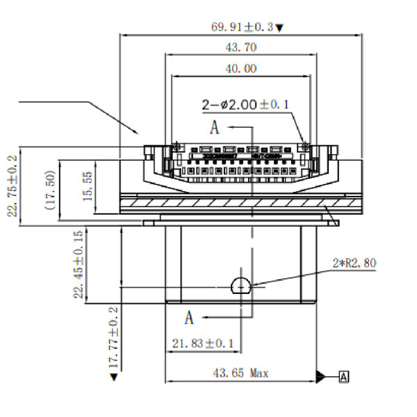 GE Series-32-core Low Voltage Connector-Socket+Plug