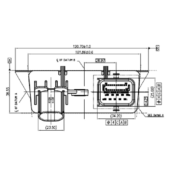 GE Series-33-core Signal Connector