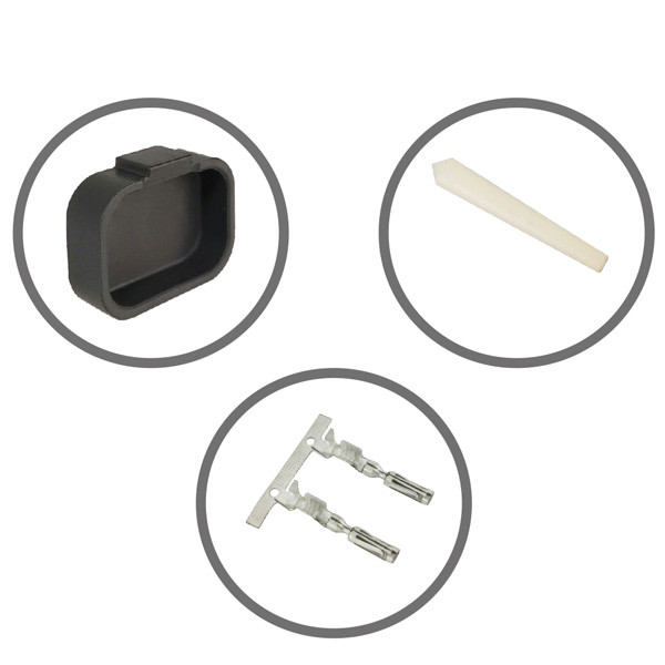 GE Series-8-core three-row signal connector