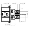 GH Serie-GMV3-2-core plastic high voltage connector