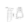 GH Series - DCDC Through-Wall Terminal Block - With Protective Cover