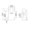 GH Series - DCDC Through-Wall Terminal Block - With Protective Cover
