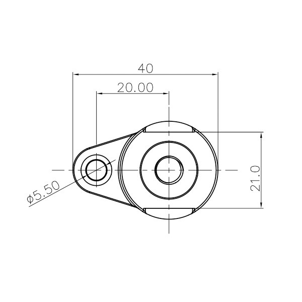 GH Series-DCDC Wall Terminal - Double Thread