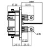 GH Series-HV6-2-core Plastic High Voltage Connector