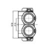 GH Series-HV6-2-core Plastic High Voltage Connector