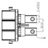 GH1000 Series-2-core plastic high voltage connector