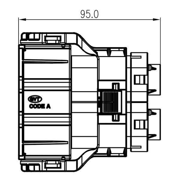 GH1000-Series-2-core-plastic-high-voltage-connector-6 GH1000 Series-2-core plastic high voltage connector