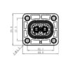 GH280 Series-2-core plastic high voltage connector