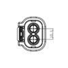GH280 Series-2-core plastic high voltage connector