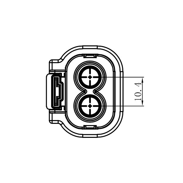 GH280 Series-2-core plastic high voltage connector