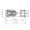 GH800 Series-1-core plastic high voltage connector