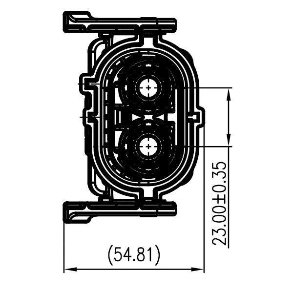 GH800 Series-2-core plastic high voltage connector