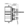 GH800 Series-3-core plastic high voltage connector