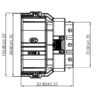 GH800 Series-3-core plastic high voltage connector