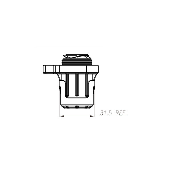 GIPT 3-core wiring connector