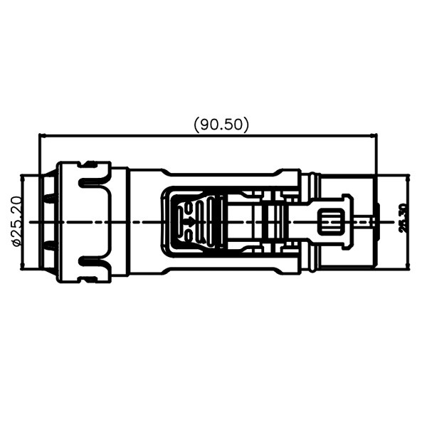 GM Series-10mm-Single Core Metal Connector