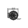GM Series-10mm-Single Core Metal Connector