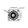GM Series-10mm-Single Core Metal Connector