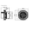 GR Series-4-core 16# circular signal connector