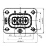 H630 Series-3-core plastic high voltage connector