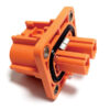 High voltage connector (2 cores)