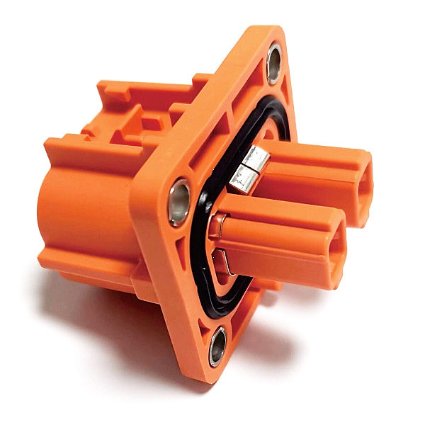 High voltage connector (2 cores)