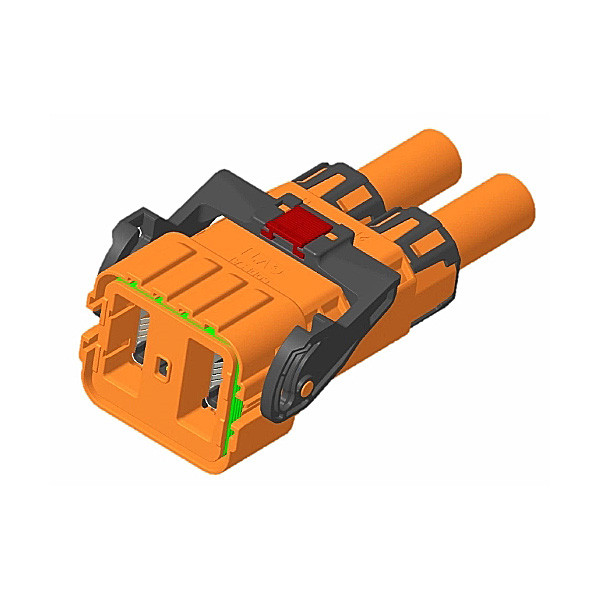 High voltage connector HV6-2PIN