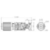 Photovoltaic connector - Wire end socket