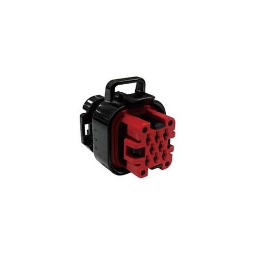 Signal connector – waterproof, three-row, 8-pin