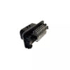 Signal connector – waterproof, three rows, 23 cores