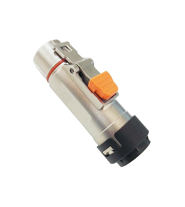 Straight metal connector-10mm-single core